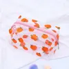 Borsa cosmetica impermeabile trasparente clea in PVC make up borsa donna con cerniera bellezza carino storage trucco toletta organizzatore borse da toeletta