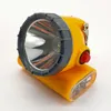 50pcs/lot kl5lm 무선 LED 헤드 램프 새로운 충전식 방수 폭발 방지 5W 스트로브 라이트가있는 채굴 캡 램프