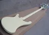 Cream 4 strings 4003 Ricken electric bass guitar with white pickguard,Rosewood fretboard