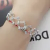 New Fashion Hip Hop Jewelry Bling Iced Out WonderLife 2 in 1 Magic Ring Bracelet Télescopic Anneaux Changer la petite amie Cadeau pour les femmes7632835