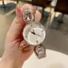 Fashion Full Brand Wrist Watch Women Girl Diamond Style Metal Steel Band Quartz With Luxury Logo Clock CH 54