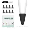 Per Apple Pencil 1 copertura a 2 punte, confezione da 8 pezzi di protezione per la copertura del pennino in silicone, 100 scatole/confezioni