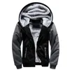 Shionfa Patchwork Fleece Herren Hoodie Winter Dicke Sweatshirts Lässige Kapuzenjacke Mode Bomber Pelzjacken Reißverschluss Mantel 5XL 201104