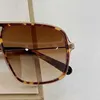 Moda clásico diseñador de lujo gafas de sol modo actitud oro cuadrado marco de metal estilo vintage modelo clásico tienda de deportes al aire libre 5202530