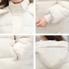 Style coréen hiver femmes doudoune surdimensionnée lâche à capuche femme bouffantes vestes courtes rembourré solide femmes vers le bas manteau 210204