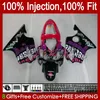 Injectie Repsol Roze mal Lichaam Voor HONDA CBR 600 F4i FS CC 600F4i 600CC CC 01-03 Carrosserie 46No.12 CBR600F4i F4 i CBR600 F4i 01 02 03 CBR600FS 2001 2002 2003 OEM Kuip