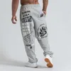 Running Jogging Pants Men Cotton Soft Bodybuilding Joggers Sweatpants Harem Long Trousers Gym Fitness Sport Training Pants 211006