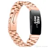 Wysokiej jakości Stal nierdzewna Pasek WRIS dla Fitbit Inspire Band Metal Wristband Bransoletka dla Fitbit Inspire HR Kobiety Oglądaj mężczyzn