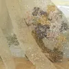 2 yards goud wit netto sequin bruiloft kant borduurwerk ing weefsel achtergrond doek tutu rok handgemaakte DIY materiaal