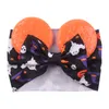 Bebê bandana com lantejoulas grande arco natal halloween glitter mouse orelha boutique para menina natal elástico cabeça faixa de cabelo acceessory p1858995