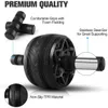 AB Roller Power Wheels Macchina Push up Bar Saltare la corda per saltare Palestra di casa ed attrezzatura per allenamento Allenamento muscolare addominale C0228