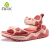 RAX MENS Sport Sandaler Sommar Utomhus Strand Sandaler Män Aqua Trekking Vattenskor Män Uppströms Skor Kvinnor Fiskar Snabbkorgen Y0714