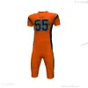 Mens personnalisé blanc Orange Teal Football Maillots Broderie LOGO BLANC FEMMES n'importe quel numéro de nom cousu Chemises S-XXXL A0026