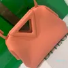 Projektant-modne torebki damskie torebka damska Thetriangle torebka z prawdziwej skóry kopertówka Cross ShoulderBag Case Totes Wallet