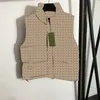 Chaleco cálido de otoño invierno para mujer, ropa de abrigo, chaqueta de algodón sin mangas, chalecos de plumas suaves y gruesas