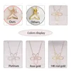 Sterling Silver Real 925 Necklaces For Women 2021 Trend Big Chain Vintage Jewelry Zircon Pendants Ginkgo Undefined Luxury Flower Q0531