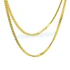 Gold Silber Miami Cuban Link Chain Herren Halsketten Hip Hop Metallkette Halsketten Schmuck2991339