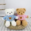 30 cm Nieuwe Teddy Bear Doll Knuffels Zachte Kerstmis Gevulde Dieren Speelgoed Kinderverjaardag Geschenken Paar Confesse Gift Levert Groothandel