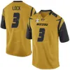 Personalizado Missouri Tigers College Football Jersey 1 Tyler Badie 10 Kentrell Brothers 11 Blaine Gabbert Kendall Blanton Homens Mulheres Costura