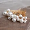 Hair Clips & Barrettes 18Pcs Wedding Pearl Pins Bridal Rhinestone Kit Accessories For Bride Bridesmaid Women Jewelry