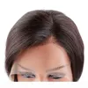 6inch 8inch 180 Short Bob Silky Straight Hair Lace Wigs Natural Black Human Hair Wigs Full Lace Wig Front Lace Wig 2020 4862850