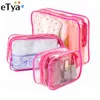 Nxy Cosmetic Bags Sac ￠ Cosm￩tiques Transparent De Voyage En Pvc Sacs Maquillage Transparents Fermeture ￉clair Pour Femmes ￉tui Beaut￩ Organisateur 220302