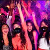 Bluetooth programmerbar LED-ansiktsmask män Kvinnor Rave Lysande masker Hem Jul Halloween Ljus upp Mask T2I52673