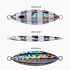 DHL Transport 5 color 11cm 100g sinking metal lures The slow cranking iron plate lead fish, boat sea fishing luminous lure iron plates