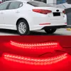 1Set LED Röd Bakre stötfångare Reflektor Ljus Broms Varning Stopp Tail Lampa för KIA Optima K5 2011 2012 2013 Bil tillbehör