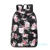 Designer-3-teiliger Rucksack für Damen, Blumendruck, Rucksäcke, College-Schultaschen für Mädchen im Teenageralter, Büchertasche, Laptop-Rucksack, Reise-Tagesrucksack