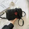 Evening Bags Fashion Embroidered Thread Small Bag Ladies 2022 Designer Trendy Messenger Shoulder Underarm Square