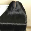 Topkwaliteit Hd Front 6 6 Sluiting 4 4 Pruik 100% Braziliaans Menselijk Haar Pre Geplukt Kant Wig242C