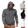 Herrenpullover, lässig, einfach, große Tasche, Herren-Sweatshirt, locker, hautfreundlich, für den Außenbereich