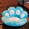 Rainbow New Colors Cute Plush Cat Seat Cushion for Office Dinning Chair Desk Seat Backrest Pillow Outdoor Garden Massage