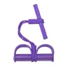 Fitness 4 Tube Resistand Band Elastische Pull Touwen Yoga Workout Equipment Pilates Sit-Up Rouder Belly Band Home Gym Sport Training H1026