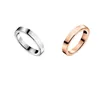 Stainless Steel Couples Love Rings for Men Women Wedding Ring Cool Simple Jewelry Band Size 5-11