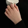 Wholesale Titanium Steel Three Finger Ring Fashion Jewelry 18K Gold Plating Ornament Fine Women Accessories Fastness 3pcs/set X0715