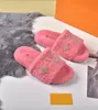 PASEO FLAT COMFORT MULE Luxury Designer Ladies Sandals Indoor and Outdoor Slides Wool Rubber Slippers High Quality Comfortable Versatile Casual Shoes