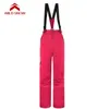 Pantalon de ski jarretelles femmes Ski imperméable coupe-vent neige Sport professionnel snowboard femmes pantalons de plein air