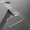 GFmark Porta carta igienica Portarotolo cromato Supporto a parete Accessori per accessori bagno WC Rol Klep WC Rolhouder T200425