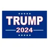 Laagste prijs Trump 2024 Flag 10 stijlen Donald vlaggen Houd Amerika Geweldig weer Polyester Decor Banner Rre8646