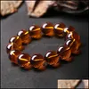 Beaded, Armband Smycken Burma Amber Wax Sweater Chain Mens och Women Single Ring Bracelet Strands Drop Leverans 2021 Jllpu