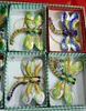 10 sztuk Kolorowe Cloisonne Emalia Dragonfly Charm Key Chain Insect Wisiorek Ozdoby Choinkowe Wiszące Decor Party Favors Dla Dzieci Urodziny Goście powrotu Prezenty