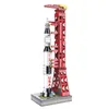 新しいApollo Saturn Vアウタースペースモデルのキャリアロケットのロケットのロケットのロケットのロケット玩具子供のための起動タワーのビルディングブロック