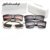 Metall-Sonnenbrille mit quadratischem Rahmen für Männer und Frauen, modische Outdoor-Strand-Sonnenbrille, Uv400-Sommerbrille mit Box und Etui, Ppfashionshop