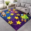 Crawling Mat Fantasy Fairy Cartoon Kids Play Mat Board Game Karta Stor matta för vardagsrum Planet Maze Maze -13 210626