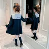 Kinderen Student Jurken voor Meisjes Tiener School Uniform Jurk Kinderen Dagelijkse Kleding Kleding Kinderkleding 4 5 7 9 11 12 14 Jaar Q0716