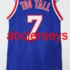 7 TE LANG 21 Speciale Kevin Daley HARLEM GLOBETROTTERS Basketball Jersey Gestikt Custom Elk nummer Naam Ncaa XS-6XL