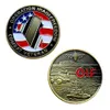 5st Non Magnetic Crafts Challenge Coin Operation Enduring DOM Combat Veteran Oif Bronze Plated Miliatry4179440