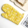 Oven Mitts Baking OvenGloves 7 Color Durable Microwave heating Proof Resistant Glove Colorful Heat Insulation BakewareGloves WLL197